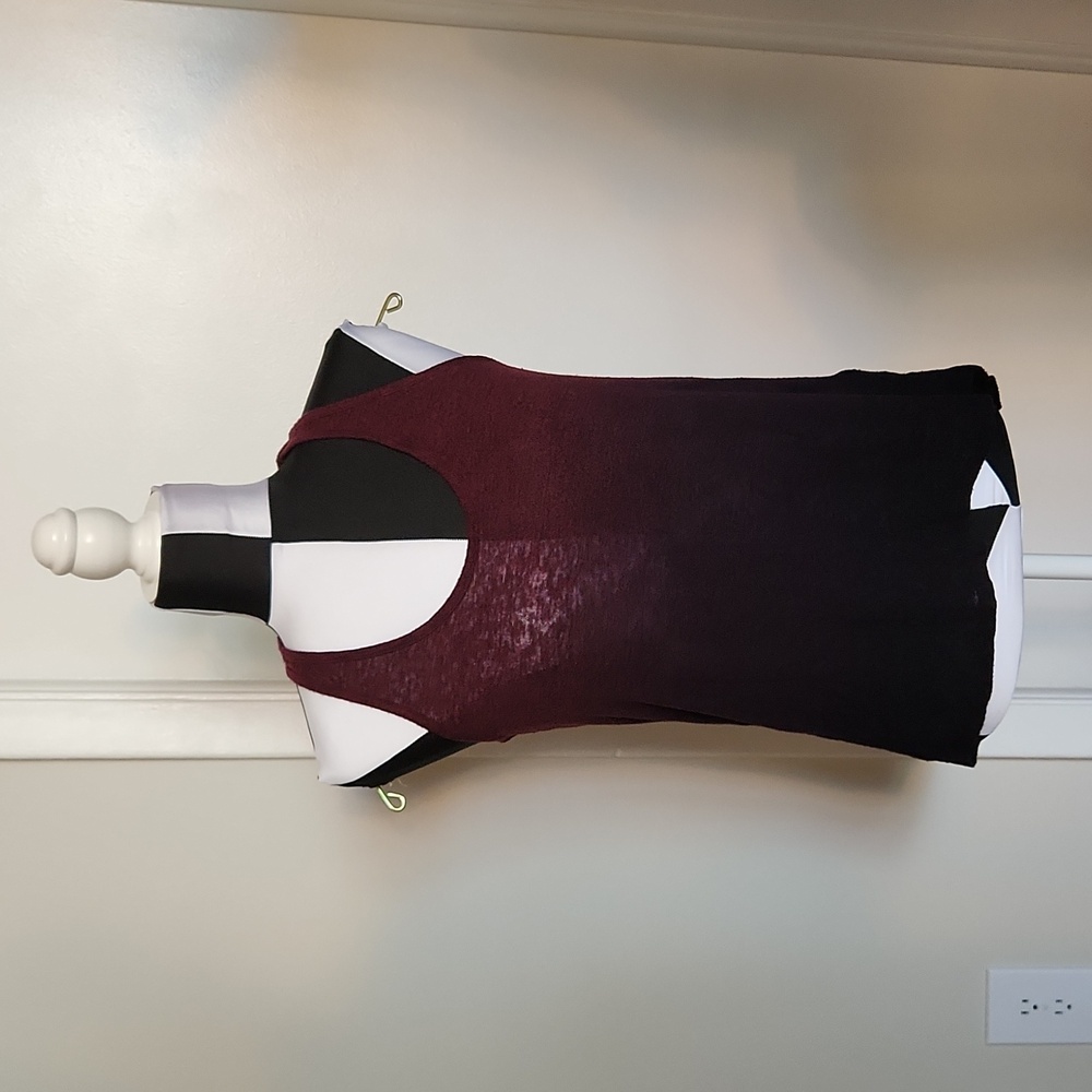 Decree Red Ombre Tank Top